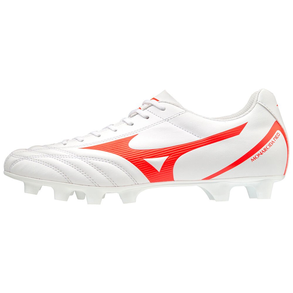 Damske Kopačky Mizuno Monarcida Neo Select Biele/Koralove Vypredaj LDZN17230